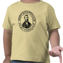 Henry David Thoreau (distressed), babies or kids s Tees