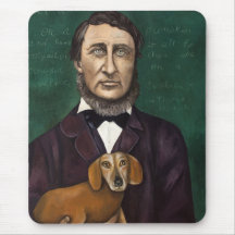Henry David Thoreau Mouse Pads
