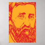 Henry David Thoreau portrait Posters