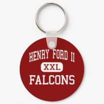 Henry Ford II - Falcons - High - Sterling Heights keychains by customteamsportswear Henry Ford II - Falcons - High - Sterling Heights keychains