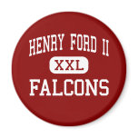 Henry Ford II - Falcons - High - Sterling Heights Refrigerator Magnets