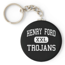 Henry Ford - Trojans - High - Detroit Michigan Keychains
