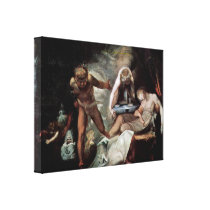 Henry Fuseli - Belindas Dream Gallery Wrapped Canvas
