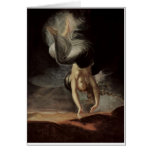 Henry Füssli Fairy Queen Titania Magic Ring Beach Greeting Cards