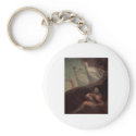Henry Füssli - Ladies of Hastings 1798-1800 Canvas keychains