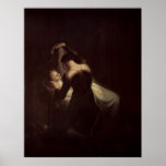 Henry Füssli - Romeo @ Juliet's Deathbed 1809 Print