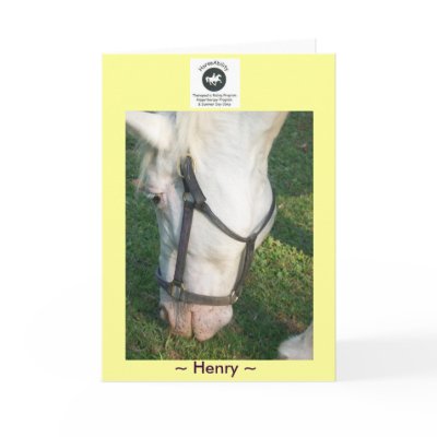 Henry Greeting... Card by HorseAbility
