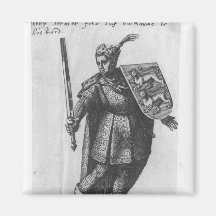 Henry I  King of England Fridge Magnets