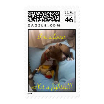 henry playin, I'm a lover, Not a fighter!!! Stamp