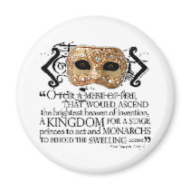 Henry V Quote Refrigerator Magnet