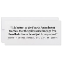 HENRY v UNITED STATES 361 US 98 1959 4th Amendment Announcements