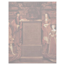 Henry Vii, Elizabeth Of York, Henry Viii And Jane Personalized Letterhead