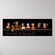 Henry VIII and his six wives Posters