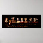 Henry VIII and his six wives Posters