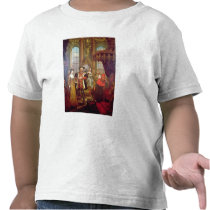 Henry VIII  introducing Anne Boleyn at court T-shirts