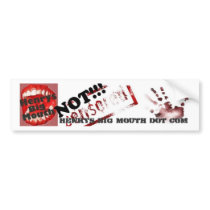 Henrys Big Mouth Dot Com banner sticker Bumper Sticker