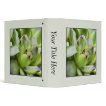 Hens And Chicks - Sempervivum 3 Ring Binder
