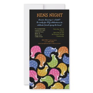 Hens Night Bachelorette Party Event Funny Invite photocard