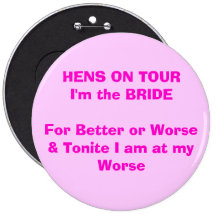 HENS ON TOUR PIN