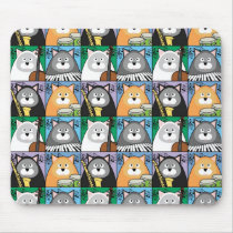 Hep Cat Mousepad