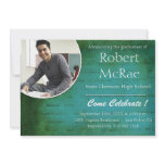 Hep -Grunge photo graduation cards Invitations