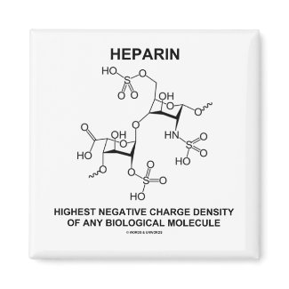Heparin Highest Negative Charge Density Biological magnet