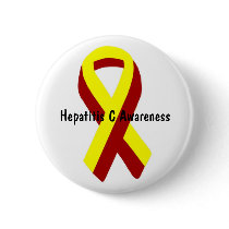 Hepatitis C Awareness Ribbon Pin