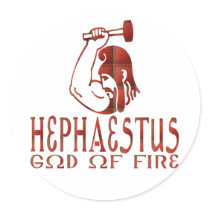 Hephaestus stickers by nakedzealot Hephaestus stickers