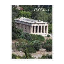 hephaestus view athens post cards