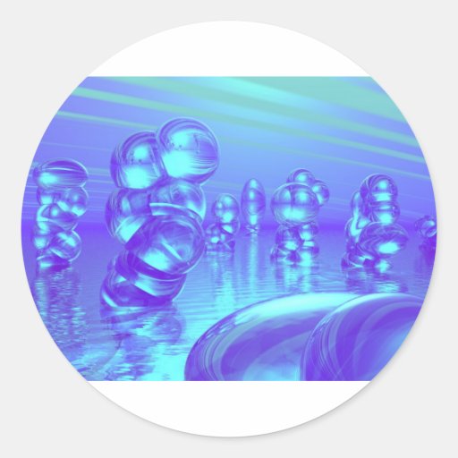 Hephstat Round Stickers