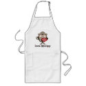 Her Love Monkey Funny Valentine Apron by HolidayTeesGifts Her Love Monkey Funny Valentine Apron