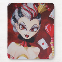 Her Majesty ..the Queen of Hearts Mousepad mousepads