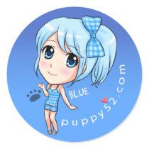 Her name is Blue stickers