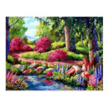 Her Reading Hideaway Post Card