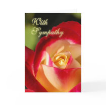 Her Rose Sympathy cards
