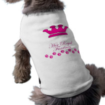 Her Royal Furriness Pet Shirt pet clothing