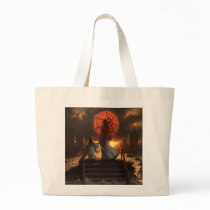 Her Silent Silhouette Tote Bag