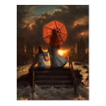 Her Silent Silhouette Postcard