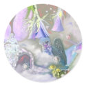 Her Small World, stickers by Occitania Her Small World, stickers