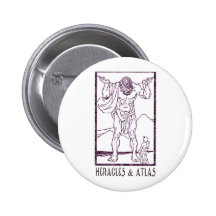 Heracles & Atlas Pin