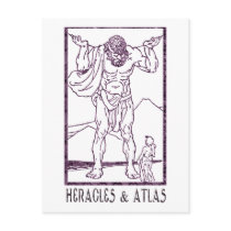 Heracles & Atlas Postcard
