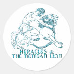 Heracles & The Nemean Lion Sticker