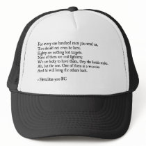 Heraclitus Quote hats
