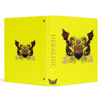 HERALDIC 3 RING BINDERS