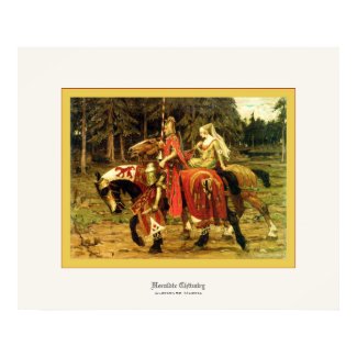 Heraldic Chivalry ~ Alphonse Mucha print