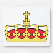 Heraldic crown Norway, Norway mousepads