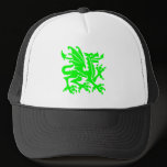 Heraldic Dragon 01 - Green hats