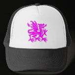Heraldic Dragon 01 - Magenta hats