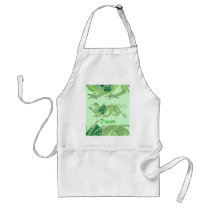Heraldic Dragon (Green) - Apron #1