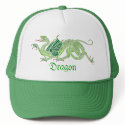 Heraldic Dragon (Green) - Hat #1 by bontondesigns Heraldic Dragon (Green) - Hat #1